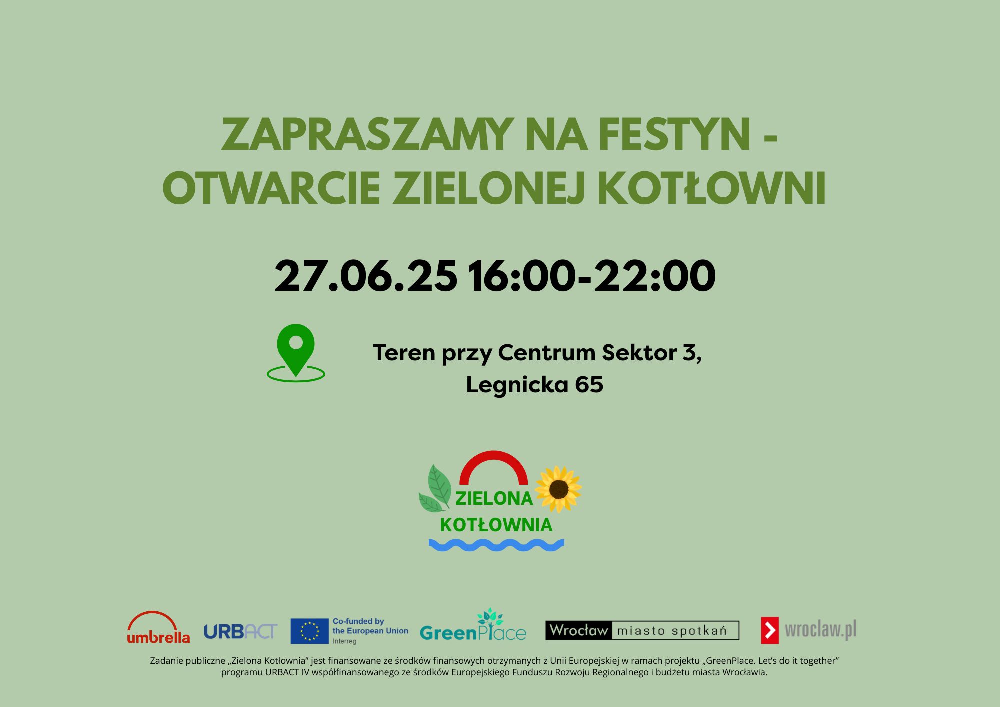 Festyn – Otwarcie Zielonej Kotłowni