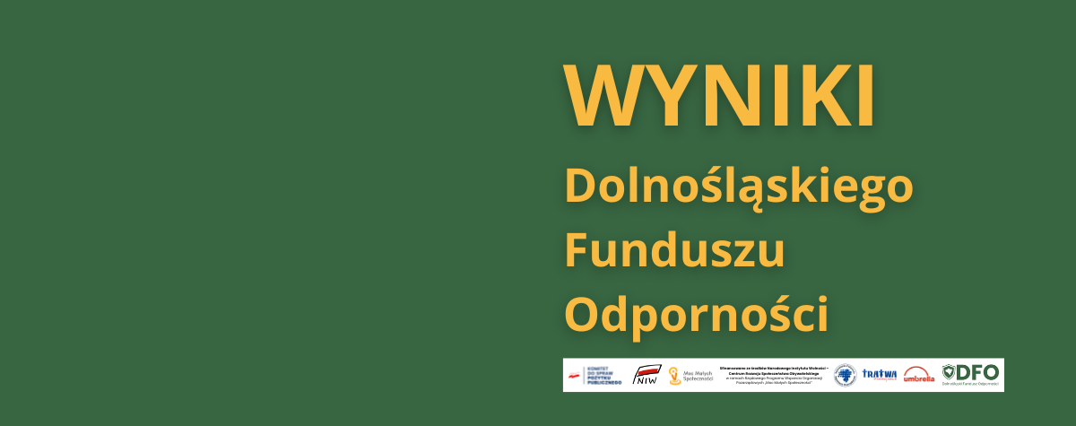 Wyniki oceny merytorycznej w ramach DFO 2025